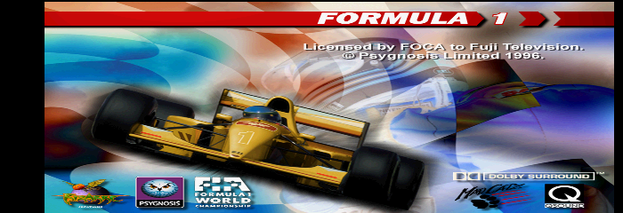 Formula 1 Title Screen